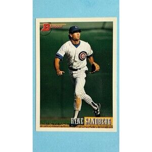 1993 Bowman,Chicago Cubs Ryne Sandberg Card #200
